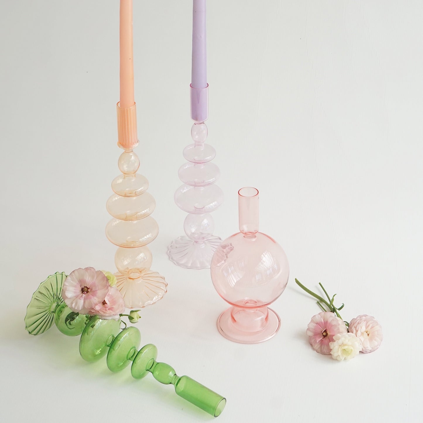 Portavelas "Crowley-Apple Green"