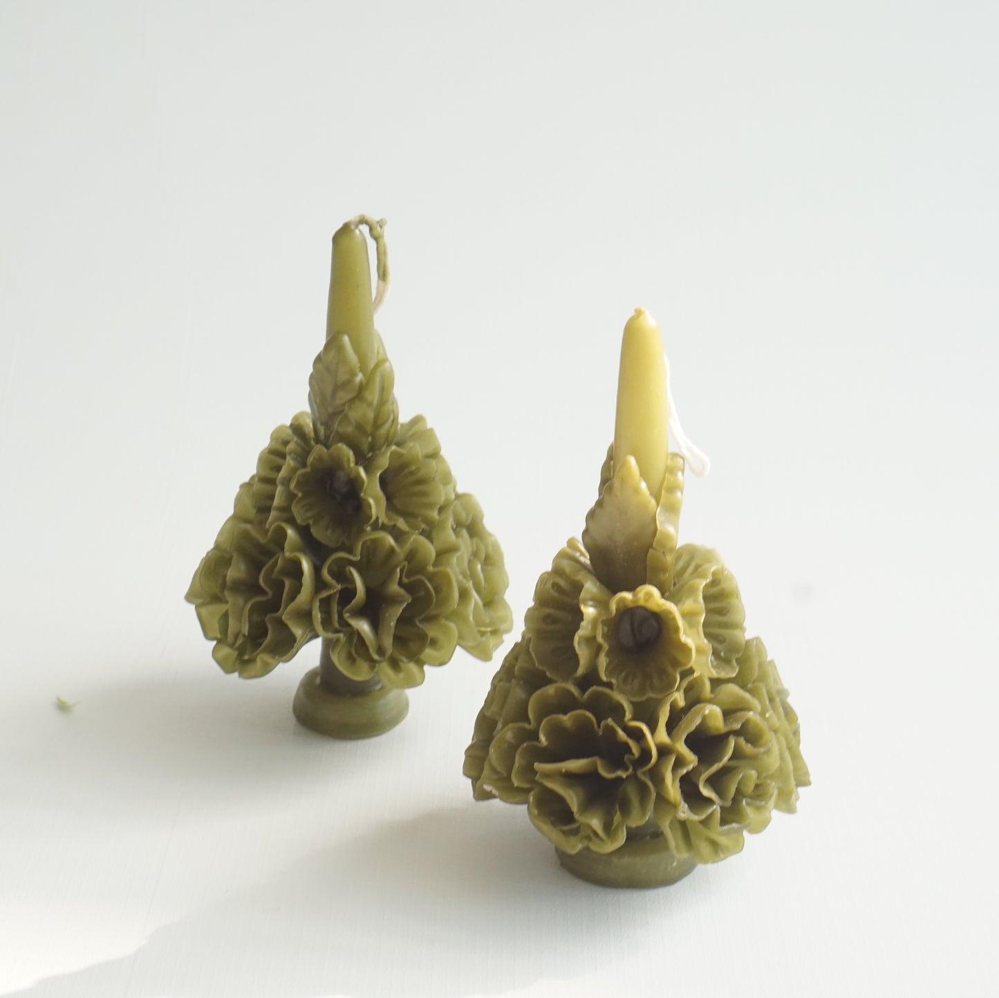 Velas "Fleur Olive" (Set de 2)