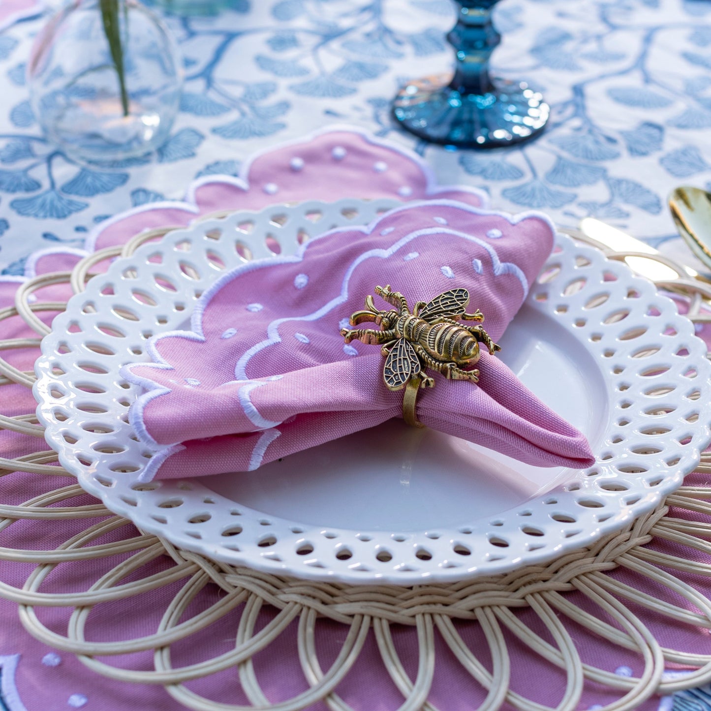 Anillo para Servilleta "Abejorro" (Set de 4)