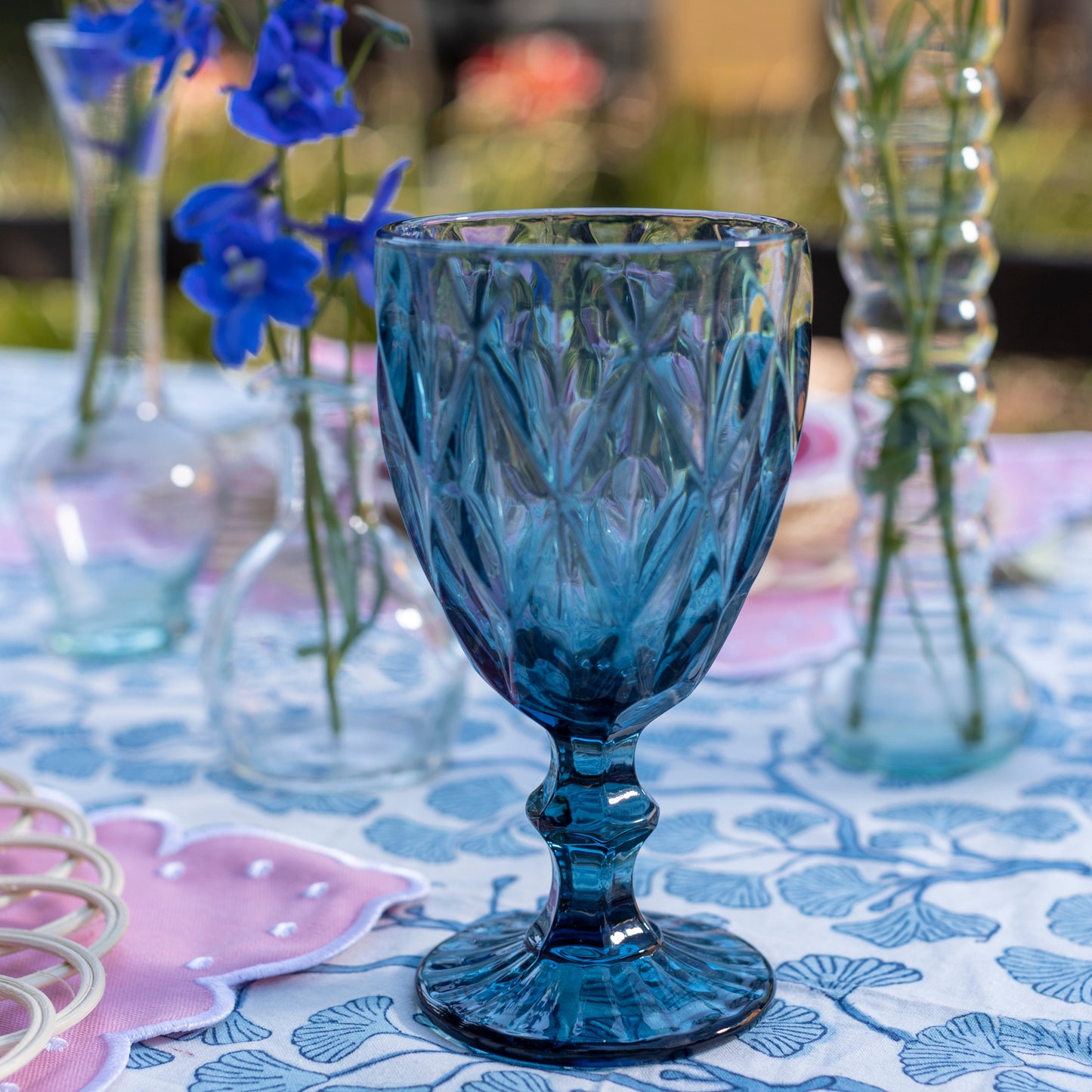 Copas para Agua "Blue" (Set de 4)