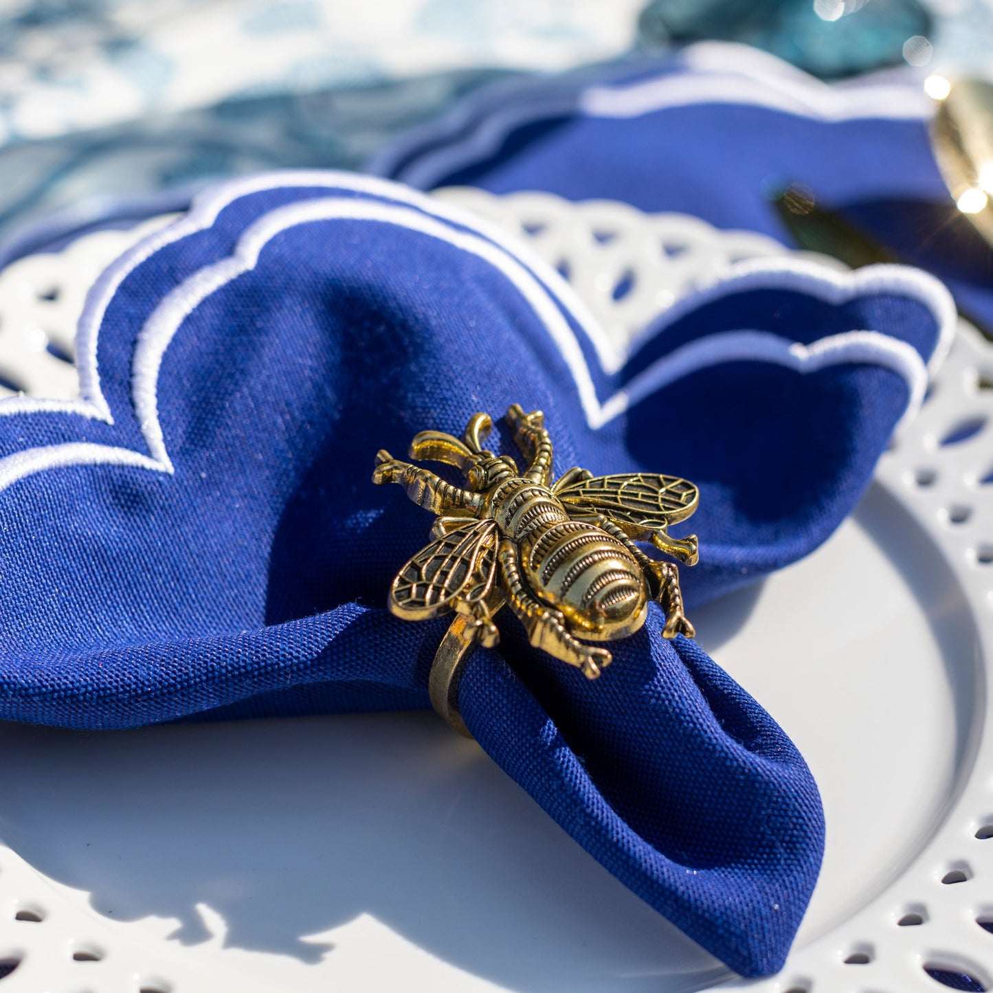 Anillo para Servilleta "Abejorro" (Set de 4)